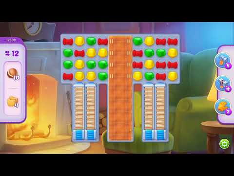 Homescapes Level 12509 No Boosters Gameplay #Bubunka