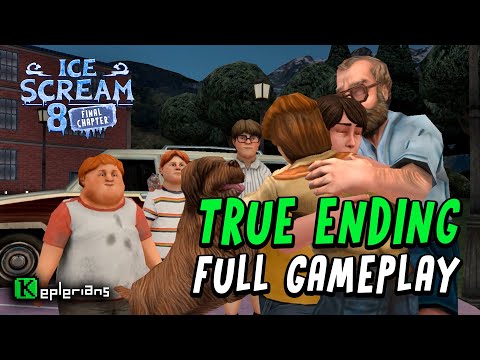 ICE SCREAM 8 TRUE ENDING 🍦 Full GAMEPLAY 🏭 This is THE END