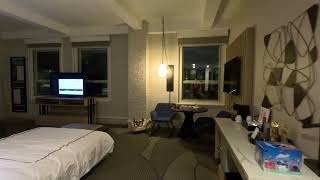 Glasslight Hotel and Gallery, Norfolk VA.  Quick tour of room number 815