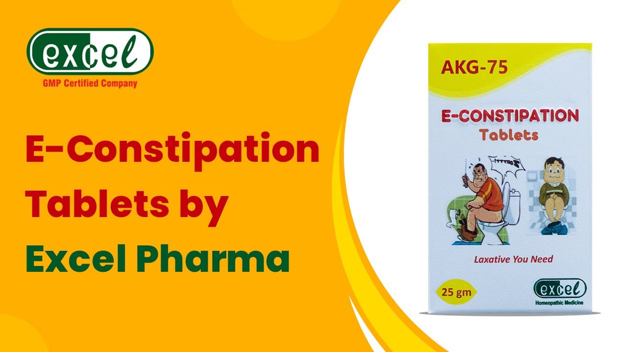 Get the Right Homeopathic Medicines for Constipation by Excel Pharma, Mohali