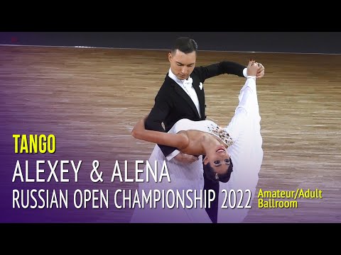 Tango = Alexey Tsarev & Alena Stadnik = Russian Open Championship 2022 Adult Ballroom