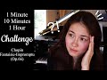 1Min, 10Min, 1Hour Challenge with Chopin, Fantaisie-Impromptu (Op.66)