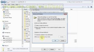 Windows 7 Tips (Ultimate) : How to encrypt and decrypt a file or folder