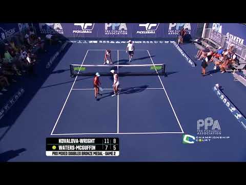 Tyson McGuffin's Shoestring Grab Pickleball Highlight - Florida Grand Slam