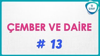 Çember ve Daire 13 | Dairenin Çevre ve Alan Hesaplamaları 3