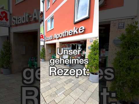 #Werbung👉Willkommen in der Stadtapotheke Eschenbach! Unser geheimes Rezept!🌿 #stadtapothekeschenbach