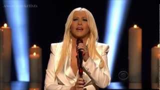 Christina Aguilera Blank Page Live HD PCA 2013 + Premio