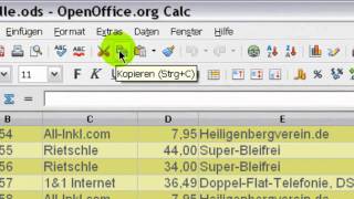 OpenOffice.org - Daten aus einer Tabellenkalkulation in eine Datenbank importieren