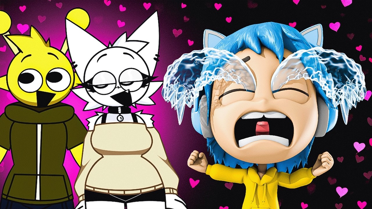 ALGO TERRÍVEL ACONTECEU no CASAMENTO DOS SPRUNKIS 😭 Sprunki Retake New Human ( Alec GO! )