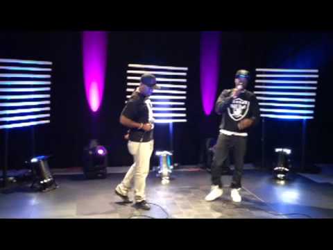 Snakeyman Performing "Never Fail" Ft Shaun White In A Live Tv Studio Part 1