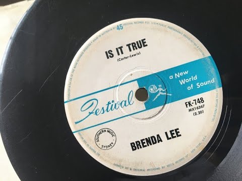 Is It True ~ Brenda Lee