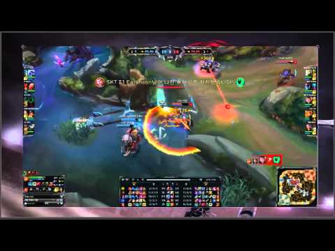 SKT T1 Faker Xerath vs Jayce Eazyhoon Lol tv