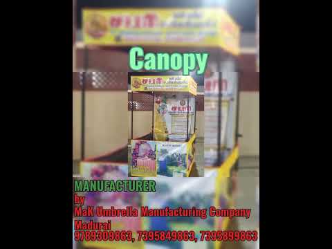 Canopy Tent Kiosk