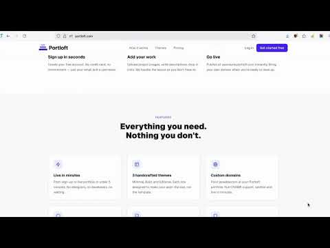 Portloft video preview
