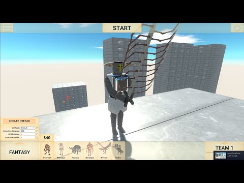 Tentacle Knight vs Every Unit in Sky City : Animal Revolt Battle Simulator