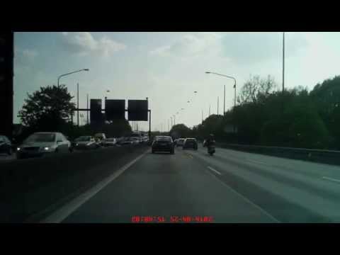 Bundesstraße 6 in Bremen (vom Nordwest-Knoten nach Bremen-Neustadt)