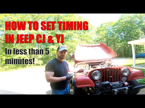 How To Set Timing in Jeep CJ & YJ - Quick and Easy!