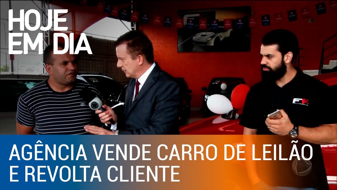 Patrulha do Consumidor: agência vende carro de leilão e revolta cliente