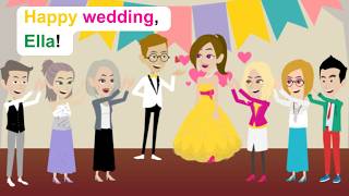 Big event: Ella's wedding - Funny English Animation - Ella English