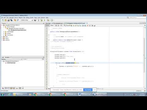 Array Lists And Debugging