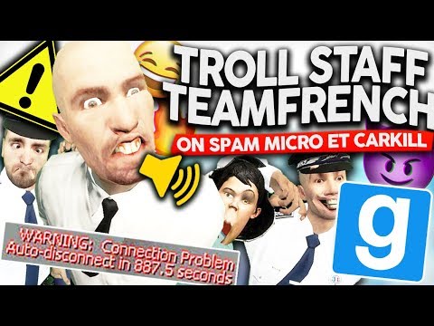 JE FAIT PÉTER UN CABLE AU STAFF TEAMFRENCH ! SOUNDBOARD & CARKILL ! ⚠️😂 - GMOD DARKRP