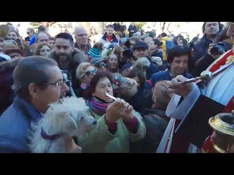 Ofertorio y baile de la rosca en honor a la Virgen del Rosario en Guadramiro  