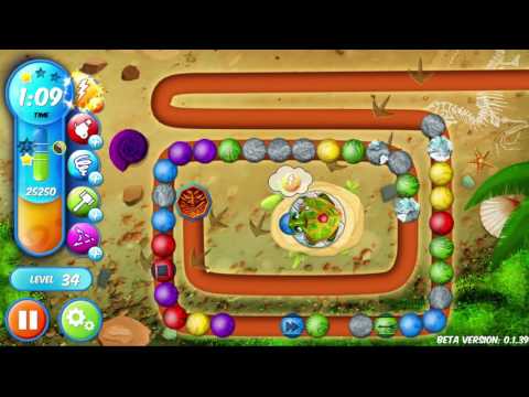 Woka Woka: Marble Shooter - Level 34