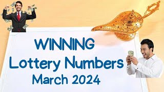 HOT NUMBERS FOR TODAY 🔥 You WILL WIN the Lottery in MARCH 2024