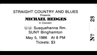 Michael Hedges Performs Live