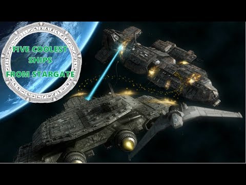 Top 5 Stargate Space Ships from Stargate Atlantis and Stargate SG1