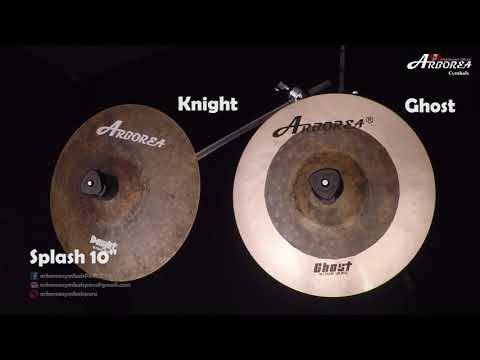 10" Dark & Dry Splash Cymbal - B20 Bronze - Arborea Knight image 5