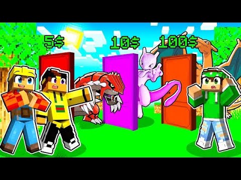 GUESS THE COST OF LEGENDARY POKEMON IN MINECRAFT ITA!!