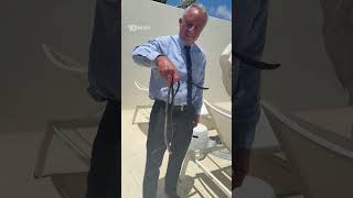 RFK Jr Bitten While Wrestling Snakes | 10 News
