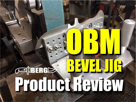 OBM Bevel Grinding Jig Product Review and How to Use video