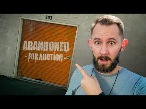 Unboxing 10 MYSTERY Products From an ABANDONED Storage Unit! Video