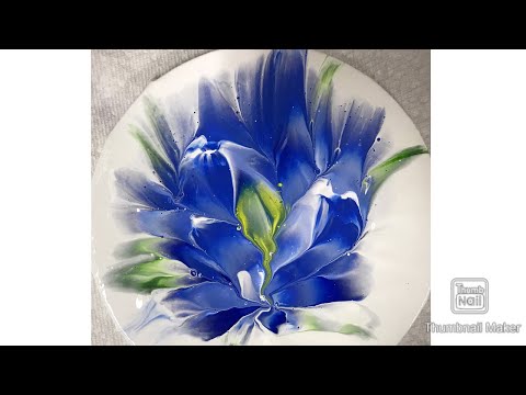 (322) Beautiful Acrylic Dip, Pour Painting