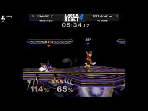 Laser Reset 4 - Melee Singles (Pro) - Hy vs. FishEatCorn