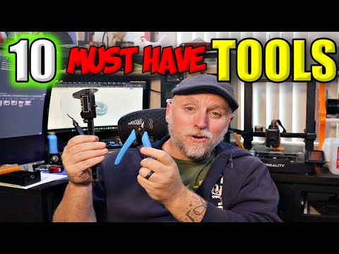 🔧Tool Tech Tuesday #94 | 10 MUST HAVE 3D Printing Tools