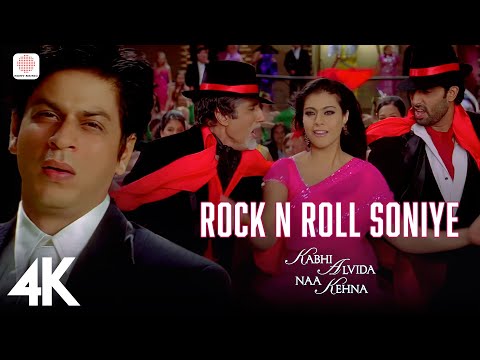 Rock N Roll Soniye 4K Video | KANK | Amitabh, Shah Rukh, Rani, Abhishek, Preity 🎸🌟