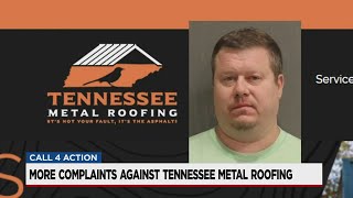 More Complaints Against Tennessee Metal Roofing
