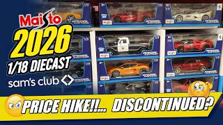 2026 Maisto 1/18 SCALE at SAM'S CLUB!!