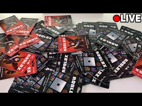 🔴 FREE 1,000,000 ROBUX GIVEAWAY LIVE! (Roblox)