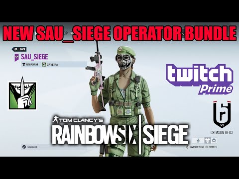 Twitch Prime SAU_SIEGE Operator Bundle - Rainbow Six Siege