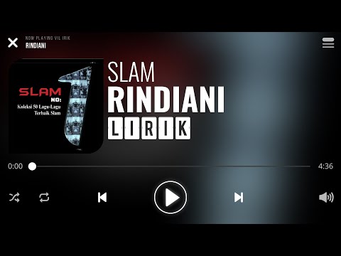 Slam - Rindiani [Lirik]
