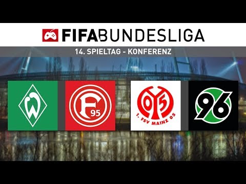 FIFA-BUNDESLIGA l KONFERENZ - 14.Spieltag l FIFA 19
