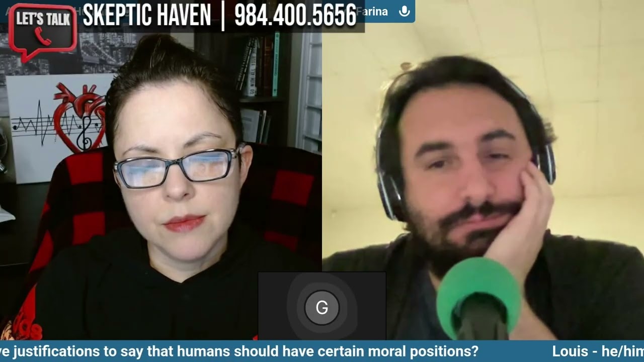 Discussing Grounds For Morality With a Live Caller (Skeptic Haven)