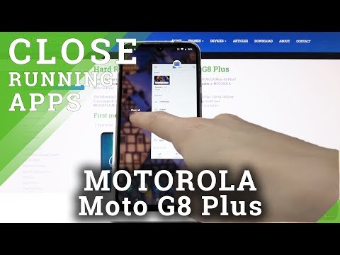 How to Switch Off Running Apps in MOTOROLA Moto G8 Plus – Release Memory