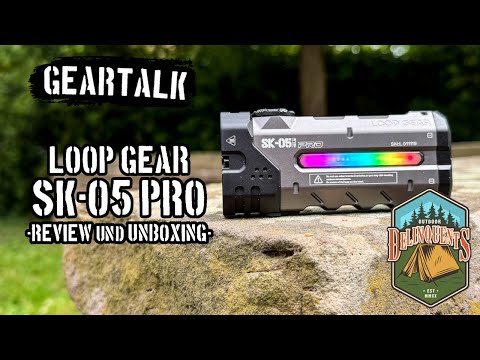 Geartalk: 🔦 Loop Gear SK-05 Pro 🤖 ​Zwischen EDC, Einsatzlampe und Cyberpunk! 📦 Review & Unboxing