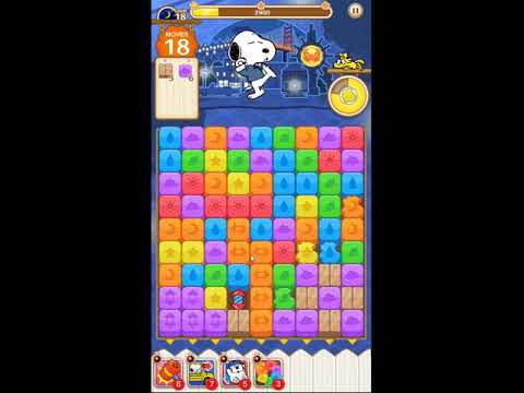 Snoopy Puzzle Journey Night Mode Level 18 - NO BOOSTERS 🐶🧩🧳 | SKILLGAMING ✔️
