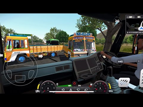 Truck Masters India Simulator Mobile Gameplay - New Garage Driving New Truck | Truck Games